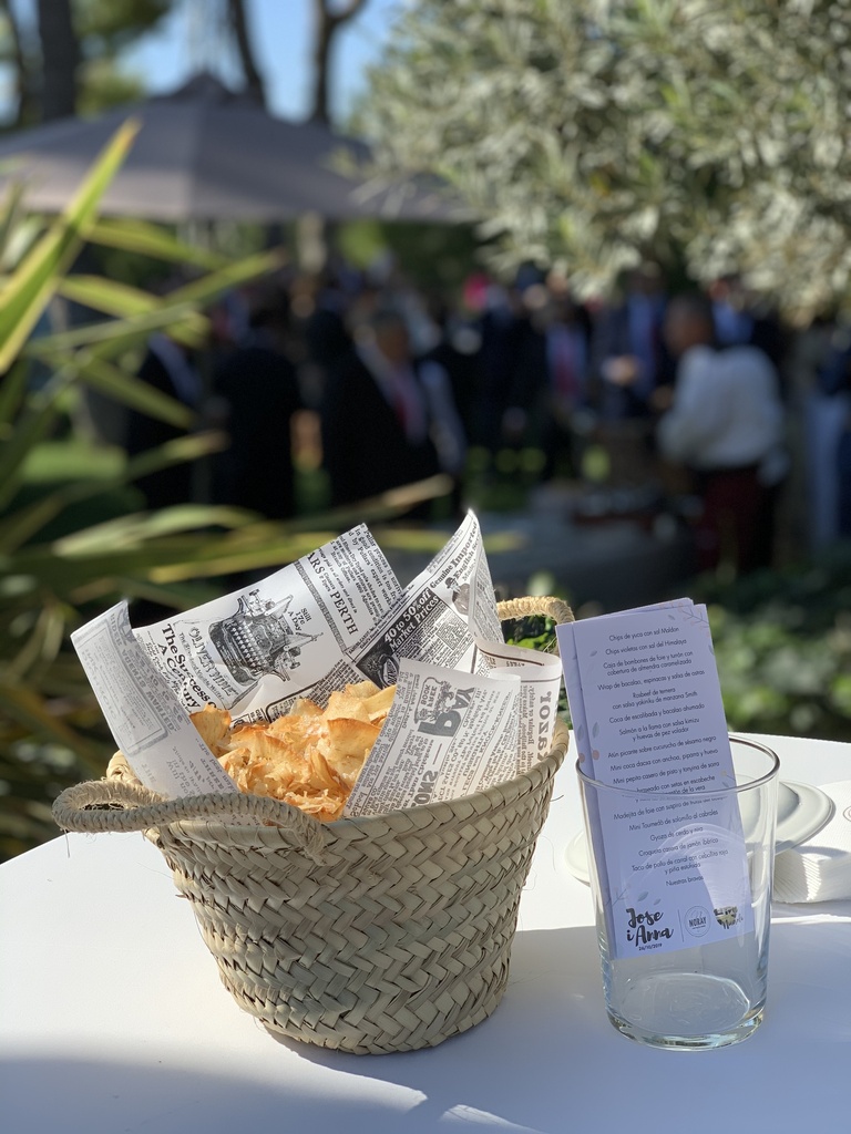 Chips de yuca con sal Maldon (r)