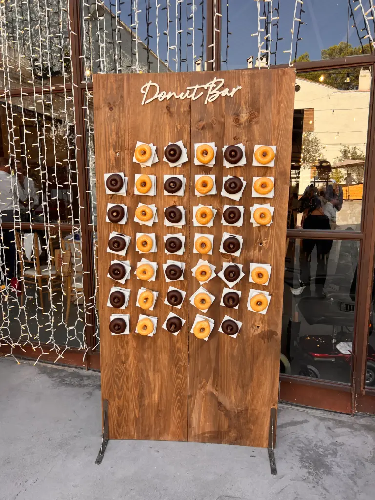 Donut bar