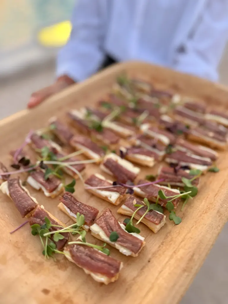 Anchoa 0,0 con queso curado de oveja XS