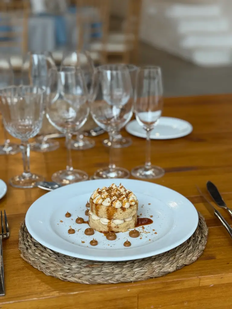 Tarta Lotus de tres leches