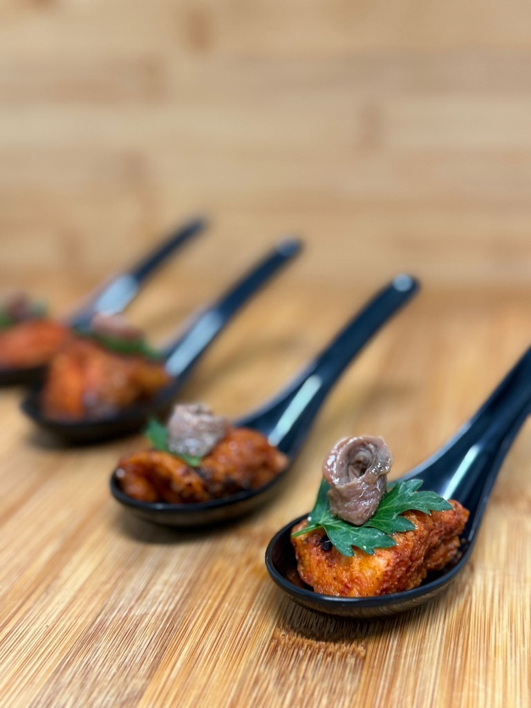 Torrija de tomate con anchoa 0,0 NEW