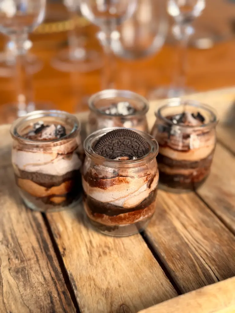 Tarrito de tarta de oreo New