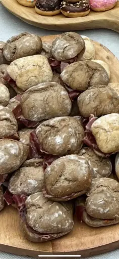 [Cat] Rustico de jamón ibérico con aceite de oliva virgen extra (r) XS
